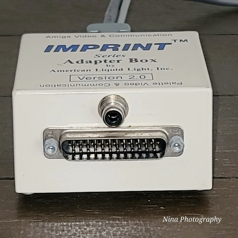 VTG Imprint Series Adapter Box Version 2.0 Liquid Light Amiga Palette Video HTF